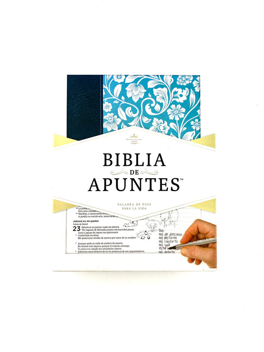 Biblia De Apuntes Rvr 1960 Tela Azul