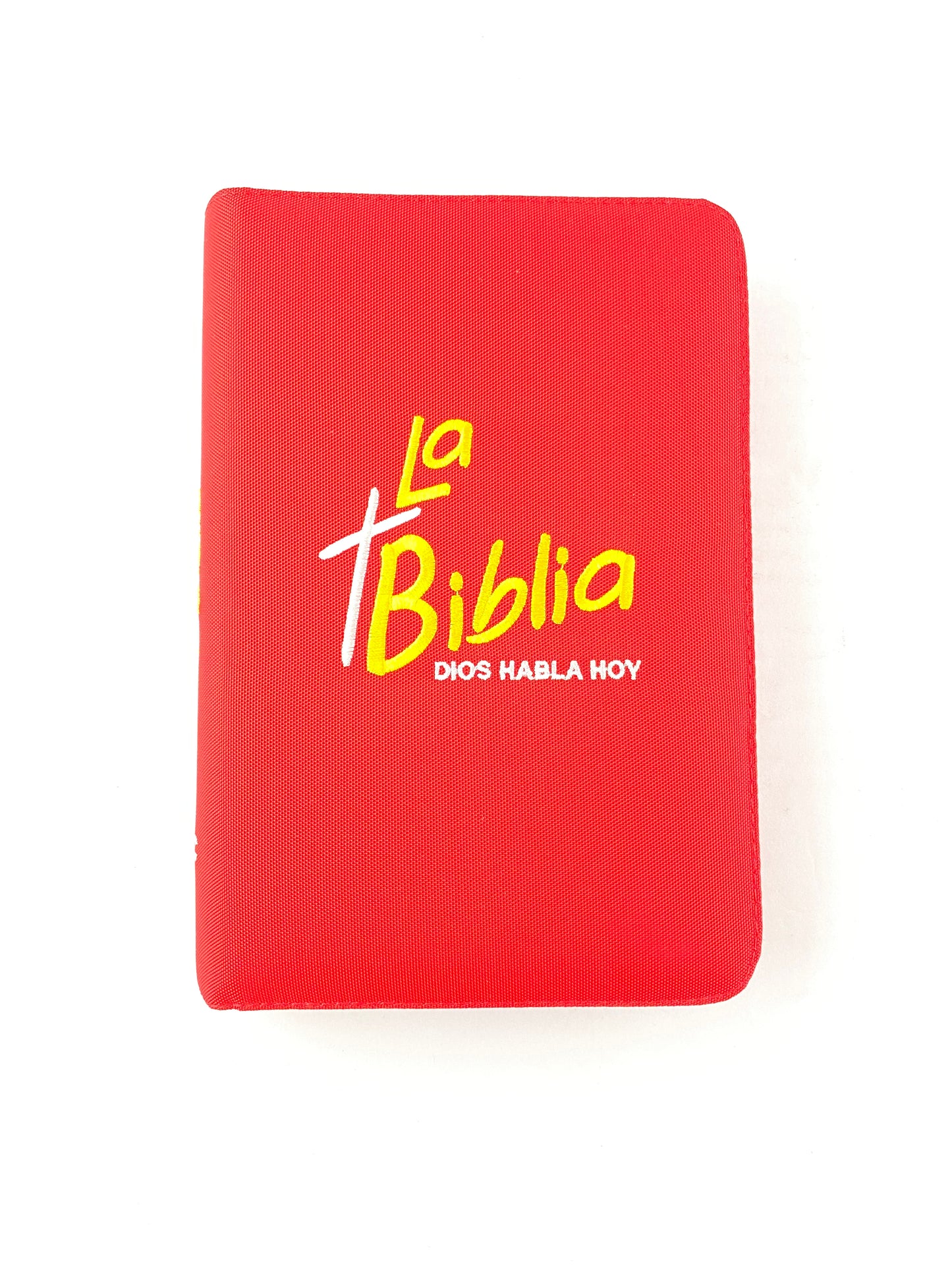 Biblia Dios Habla Hoy Bordado Rojo