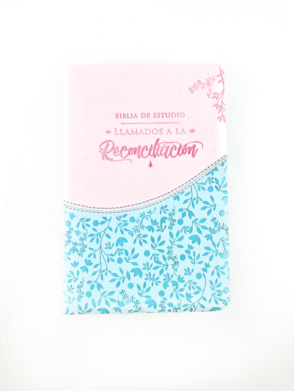 Biblia De Estudio Llamados A La Reconciliacion Azul Rosado by libreriatroya.com