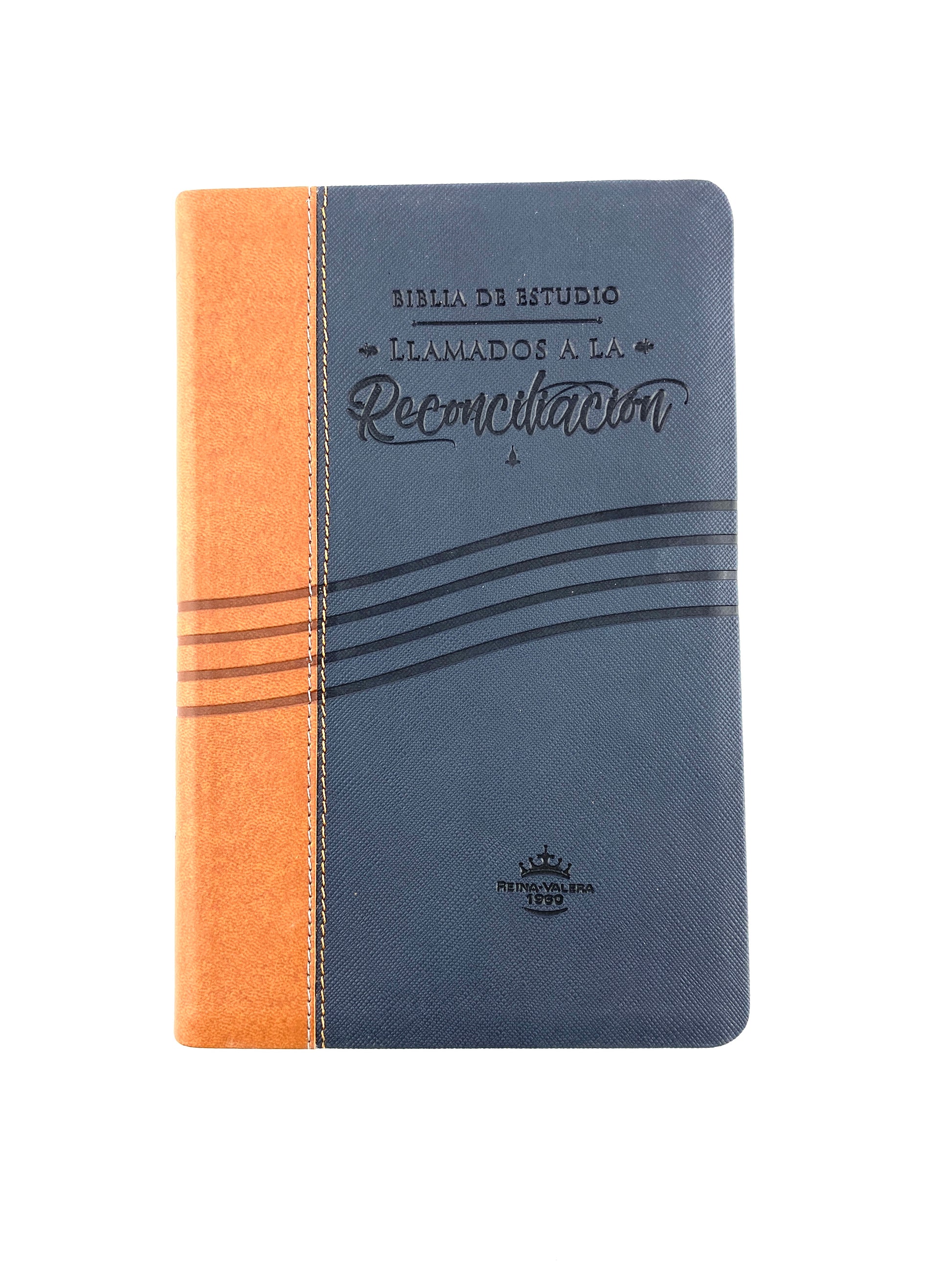 Biblia De Estudio Llamados A La Reconciliacion Mostaza Azul